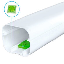 Kanal (TB 72 - EXC), 2 Meter lang, wei&szlig;