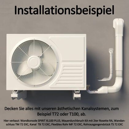 Wandkonsole SPIRIT XL100 PLUS Wandhalterung für Split Klimaanlage Aus,  54,90 €