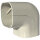 Kurve/Bogen 90° hoch (CA 72 - EXC), elfenbein (RAL 9002)