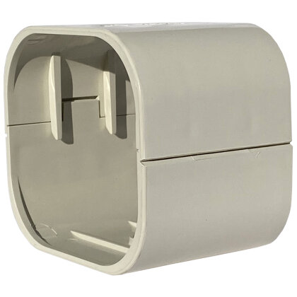 Kanal-Verbinder (MG 100 - EXC), elfenbein (RAL 9002)