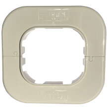 Wandrosette (RM 100 - EXC), elfenbein (RAL 9002)