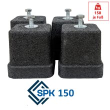 4x Antivibrationsfüsse, Bodenaufstellung, SPK 150 (150kg je Fuß) SCD500270