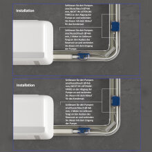 EASY FLOW LUSSO 15L für saures Kondensat. AC bis 16 KW (25 db)
