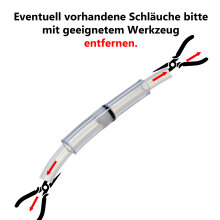 Mini-Rückschlagventil für PVC-Schlauch 6mm x 9mm - 12170020