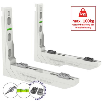 Wandkonsole SPIRIT XS100 PLUS Wandhalterung für Split Klimaanlage Aussengerät (kurzer Arm)