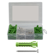 fischer Meister-Box Rund ums Haus rostfrei + Schraube (120 Teile)