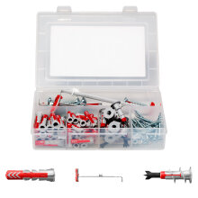 fischer Meister-Box Rund ums Haus + Schrauben (91 Teile)