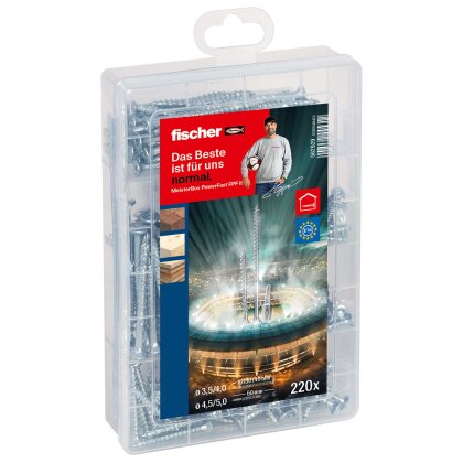 fischer Meister-Box PowerFast II SK TG / VG TX (220 Teile)