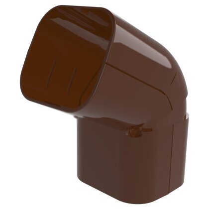 Kurve/Bogen 90°-135° FLEXIBEL hoch (CAS 100 - EXC), braun