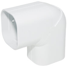 Kurve/Bogen 90°-135° FLEXIBEL flach (CPS 100 - EXC), weiß