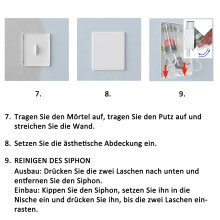 UP/AP Trockensiphon / Kugelsiphon REGIO mit Kugeldichtung für Kondensatabführung Klimaanlage [B-Ware]