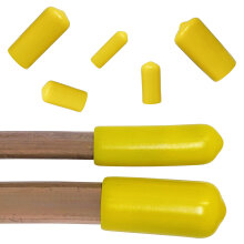 10er-Set Rohrkappen / Schutzkappen für Kupferleitungen in verschiedenen Größen