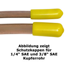 10er-Set Rohrkappen / Schutzkappen für Kupferleitungen in verschiedenen Größen