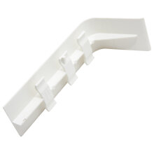 Stoßverbinder weiß (ST 28 W) - für HZ-Sockelleiste SLF-28