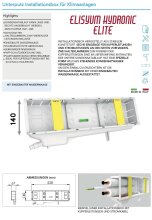 [B-WARE] Unterputz Installationsbox f. Klimaanlage ELISYUM HYDRONIC ELITE Kondensatwanne [SCD200004]